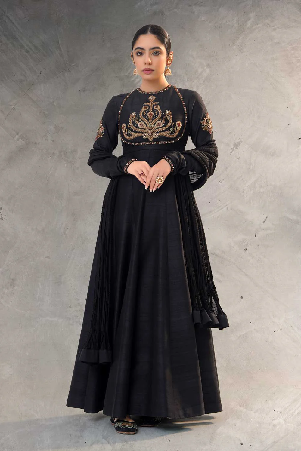 Hebah Patel Wearing Nissa Wedding Anarkali - Image 2