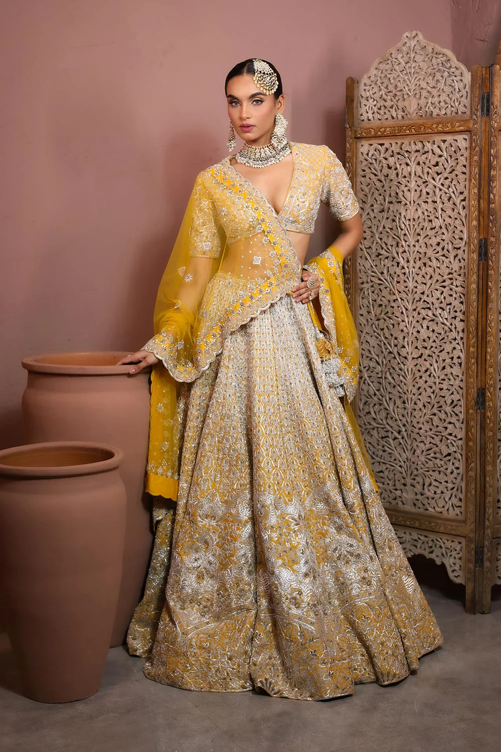 Noor E Shaam Wedding Lehenga - Image 3